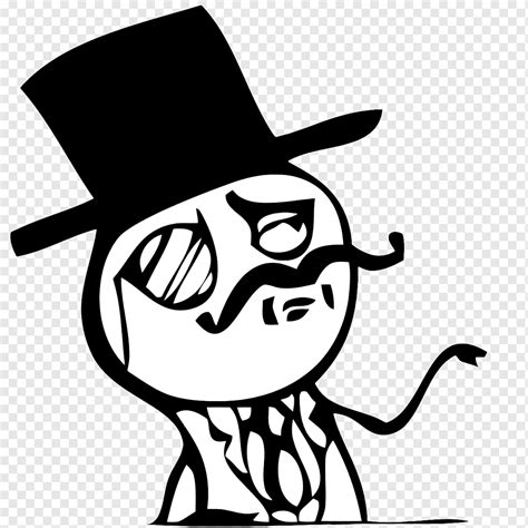 top hat guy meme.